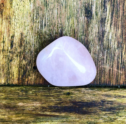 Rose quartz tumbled stone "Love"