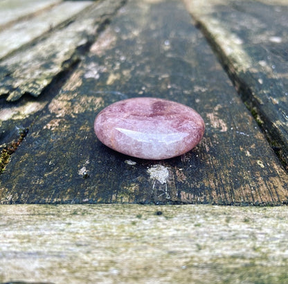 Strawberry Quartz Tumbled Stone "The Love Magnet"