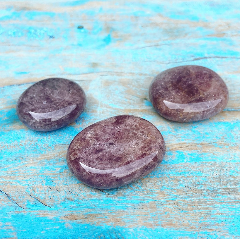 Strawberry Quartz Tumbled Stone "The Love Magnet"