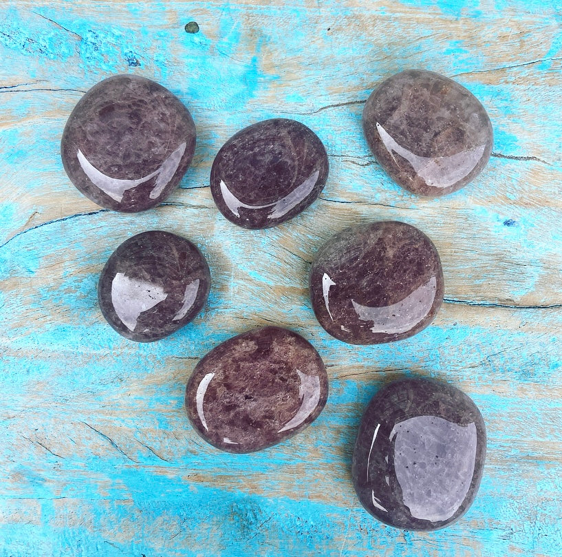 Strawberry Quartz Tumbled Stone "The Love Magnet"