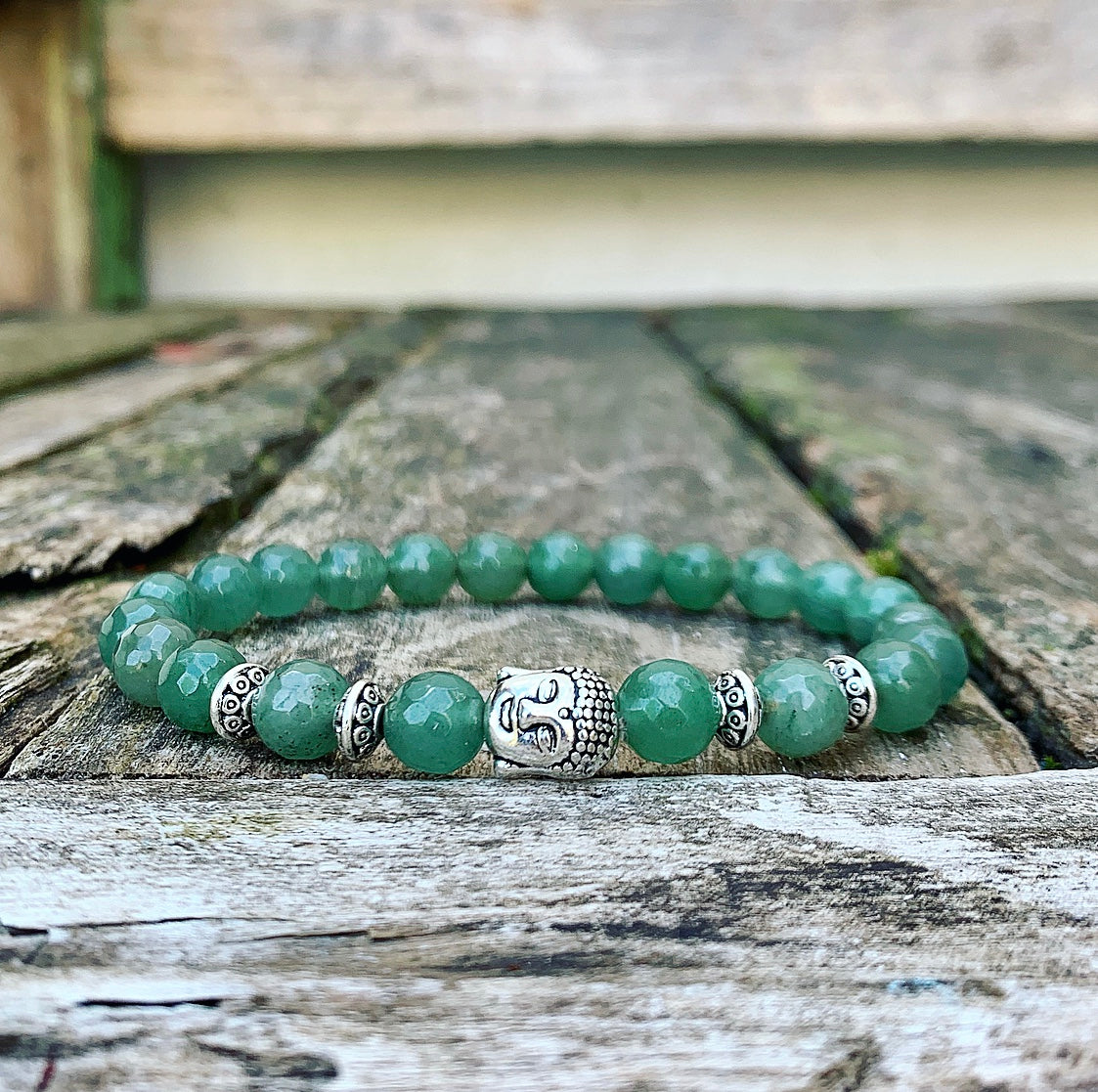 Buddha-Armband Aventurin „Positivität“