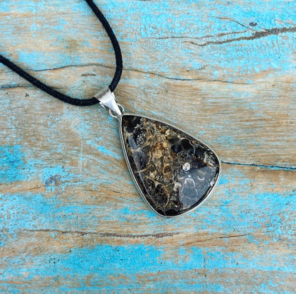 Turitella Agaat hanger "Overgang"