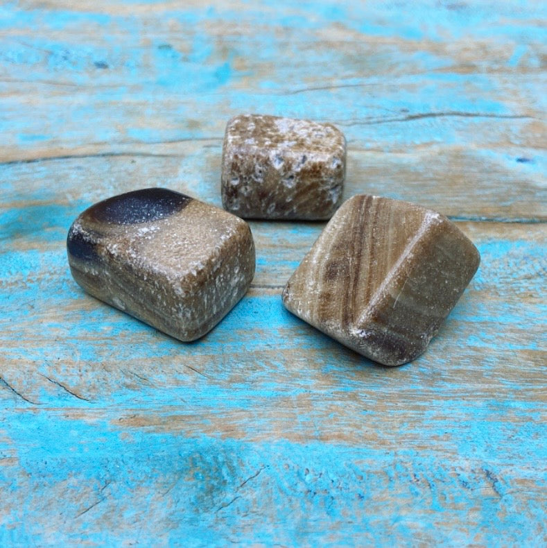 Aragonite tumbled stone "Akasha Chronicles"