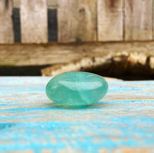 Fluorit Trommelstein "Aura Reinigung"