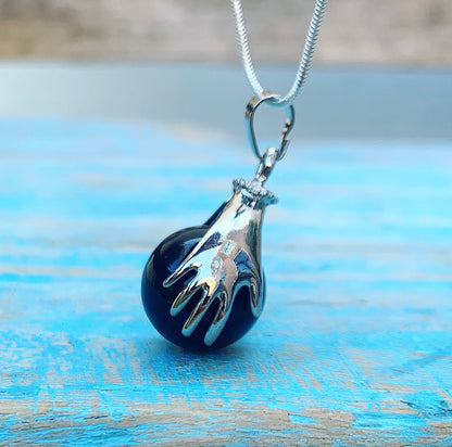 Healing Hands Anhänger Onyx "Anti-Stress"