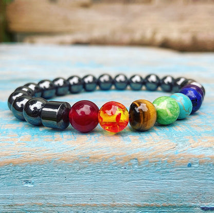 Hematiet Armband "Chakra Zwaartekracht"