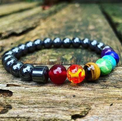 Hematiet Armband "Chakra Zwaartekracht"