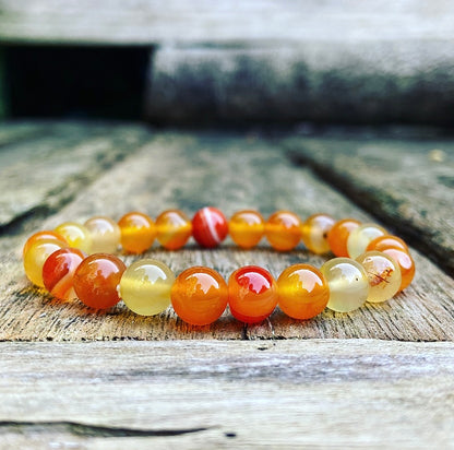 Carnelian Bracelet "I May Be There"