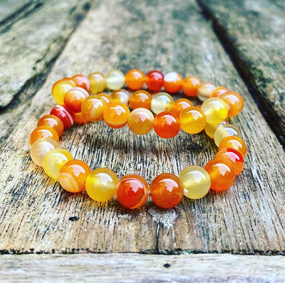 Carnelian Bracelet "I May Be There"