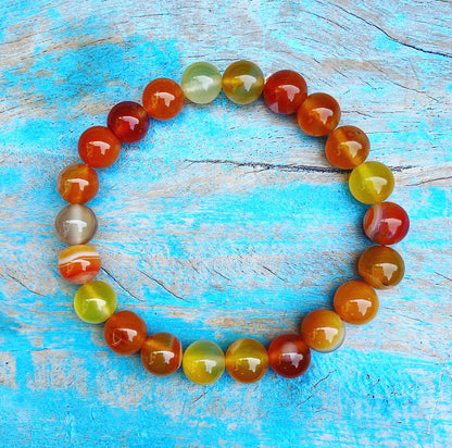 Carnelian Bracelet "I May Be There"
