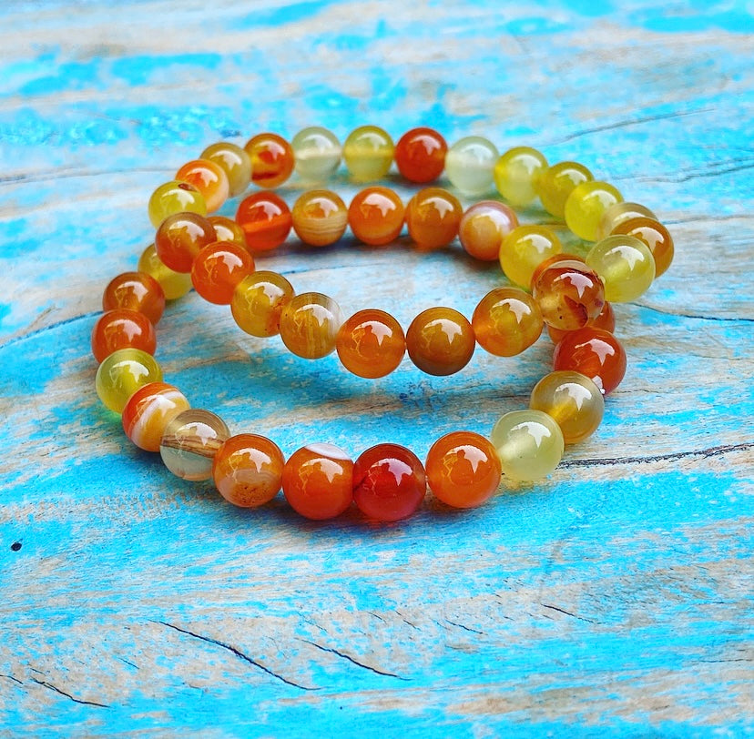 Carnelian Bracelet "I May Be There"