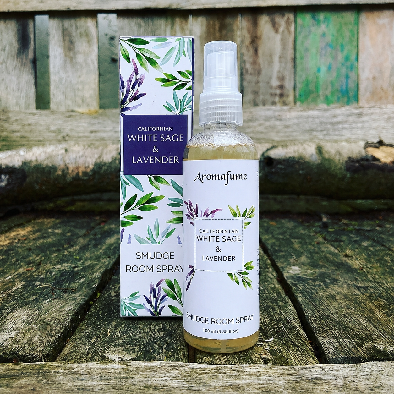 Witte Salie & Lavendel Smudge Spray voor Huisreiniging