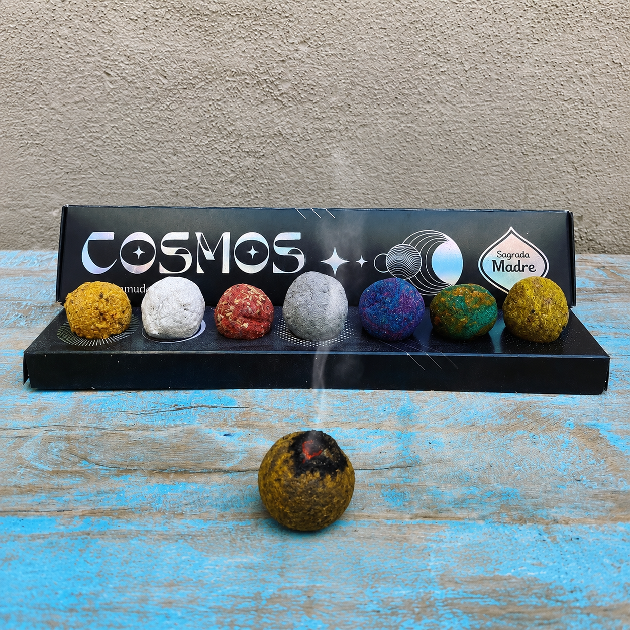 cosmos smudge bombs "zeven energieën"