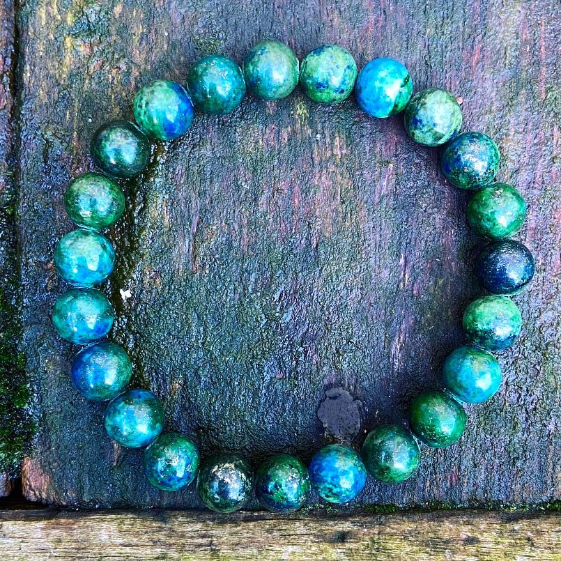 Chrysocolla armband "Je Energie Doseren"