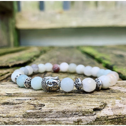 Buddha to Buddha 188ON Spirit Bead - Zilveren kralenarmband met onyx en decoratieve sluiting Buddha to Buddha 188ON Spirit Bead - Zilveren kralenarmband met onyx en decoratieve sluiting